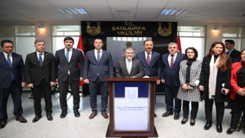 Bakan Nebati, Urfa'da temaslarda bulundu