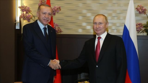 Erdoğan Putin ile görüştü