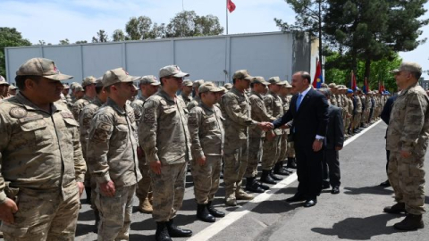 Vali Erin Jandarma ile bayramlaştı