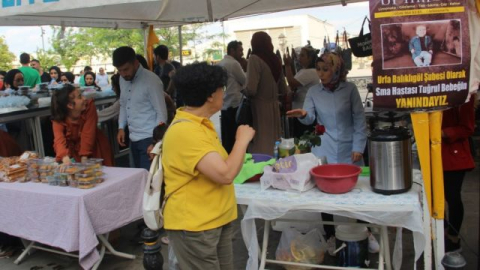 Urfa’da SMA Hastası Bebek İçin Polislerden Anlamlı Destek