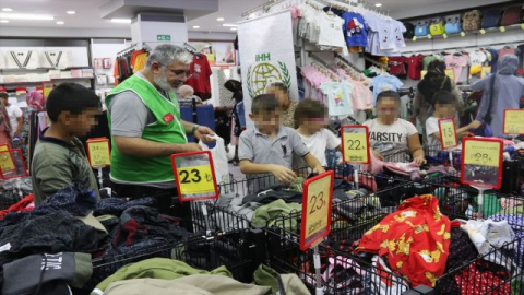 Urfa'da 540 yetim çocuğun yüzü güldürüldü