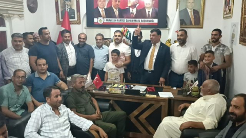 Urfa’da Anavatan Partisi’ne Yoğun Katılım