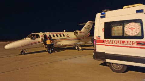 Uçak Ambulans Urfa’daki Bir Hasta İçin Havalandı