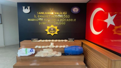 Urfa'da uyuşturucu operasyonunda 10 kilo Metamfetamin ele geçirildi