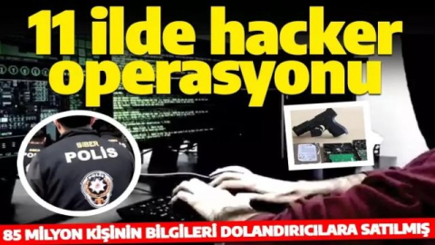 11 ilde hacker operasyonu: 20 gözaltı