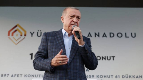 Erdoğan Şanlıurfa'da deprem konutlarının temelini attı