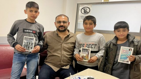 Urfa’da Doktorundan kitap okumaya büyük teşvik