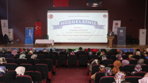 Kadınlara seminer düzenlendi