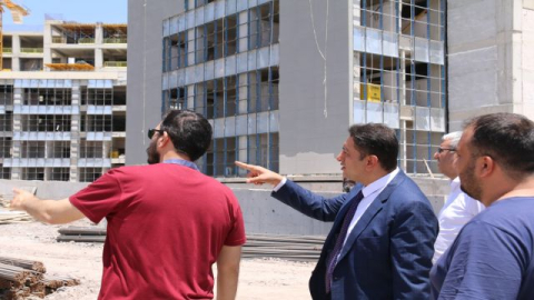 Şanlıurfa Şehir Hastanesinde İnceleme.