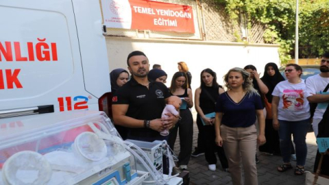 Sağlık personeline ‘temel yeni doğan bakımı eğitimi’ verildi