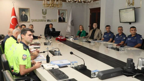 Şanlıurfa’nın trafik sorununu görüşmek için toplantı düzenlendi