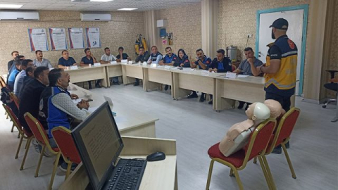 Şanlıurfa’da zabıtalara ilk yardım eğitimi verildi