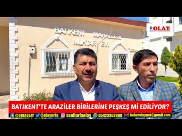 Batıkent’te araziler birilerine peşkeş mi ediliyor?