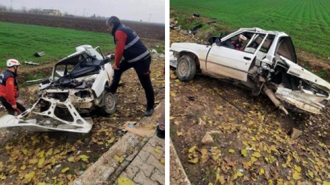 Karaköprü’de zincirleme trafik kazası: 4 yaralı!