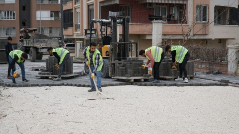 Sırrın mahallesi'nde yeni yolları hizmete sunuluyor