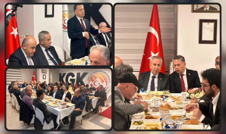 Ankara’da KGK 6’ıncı iftar buluşması gerçekleşti