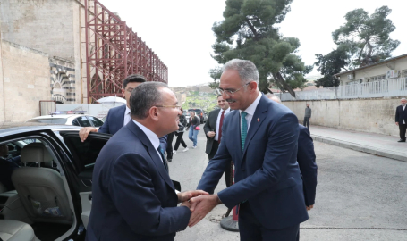 Başkan Kuş’a Hem Tebrik Hem Bayramlaşma!