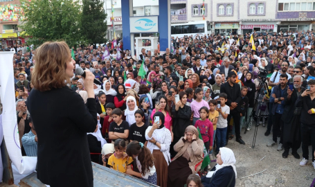 DEM Parti Hilvan'da seçim startını verdi: Birkez daha kazanacağız!