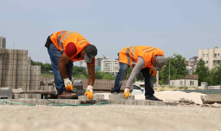 Karaköprü'de Üstyapı Çalışmaları Hız Kesmiyor