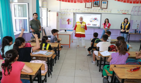 Haliliye’de öğrencilere, teknoloji bağımlılığı eğitimi verildi