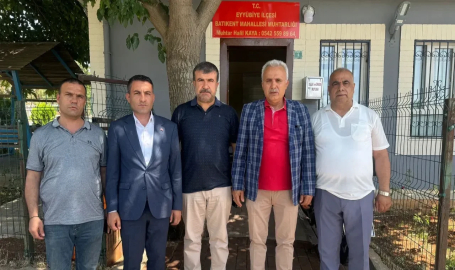 Ofisi saldırıya uğramıştı! Urfa’daki muhtara destek geldi!