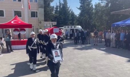 Şanlıurfa'da vefat eden İl Emniyet Müdür yardımcısı memleketine uğurlandı