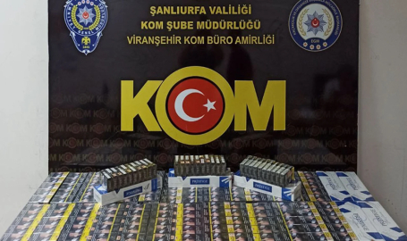 Viranşehir'de çok sayıda kaçak sigara ve elektronik sigara ele geçirildi!