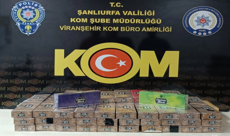 Şanlıurfa'da kaçakçılık operasyonu!