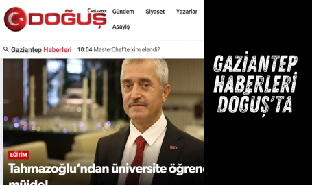 Gaziantep haberleri Doğuş'ta