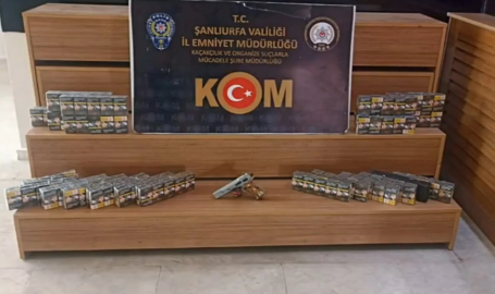 Şanlıurfa'da kaçakçılığa yönelik operasyon düzenlendi!