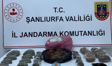 Şanlıurfa'da uyuşturucu operasyonu! 9 gözaltı