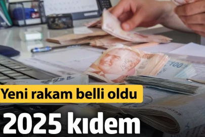 2025 kıdem tazminatı hesaplandı! Yeni rakam belli oldu