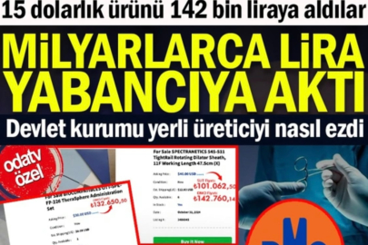 Milyarlarca lira yabancıya aktı... Devlet kurumu yerli üreticiyi nasıl ezdi!