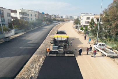 Büyükşehir Belediyesi’nden Batıkent Mahallesinde Asfaltlama Çalışması