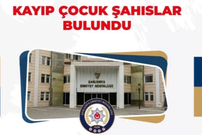 Şanlıurfa’da 7 Kayıp Çocuk Daha Bulundu! 