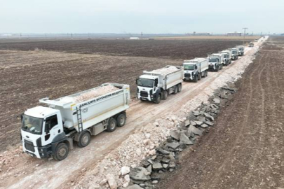 Büyükşehir’den Ceylanpınar'da Hizmet Seferberliği