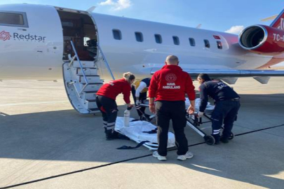 Urfa’da Uçak Ambulans 2 yaşındaki Ömür İçin Havalandı! 