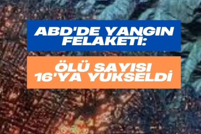 ABD'de Yangın Felaketi: Ölü Sayısı 16'ya Yükseldi