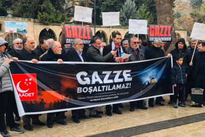 Saadet Partisi Şanlıurfa İl Başkanı Halil Yiğit: "Gazze'yi Kimse Teslim Alamaz"