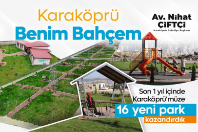 Başkanı Çiftçi, Karaköprü ’da Yeşil Alanları Artırma Hedefini Açıkladı