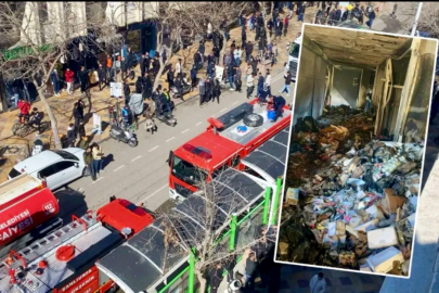 Şanlıurfa’da Özdiker Bağdat Pasajı’nda Yangın!